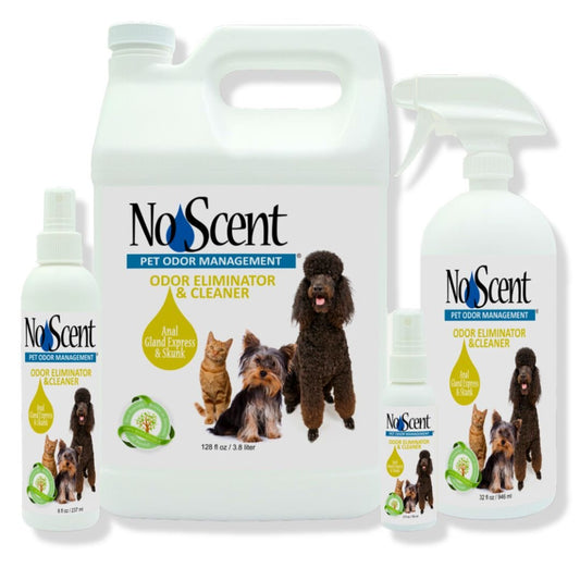 No Scent Anal Gland & Skunk Pet Odor Eliminator & Cleaner - MindEyes USA